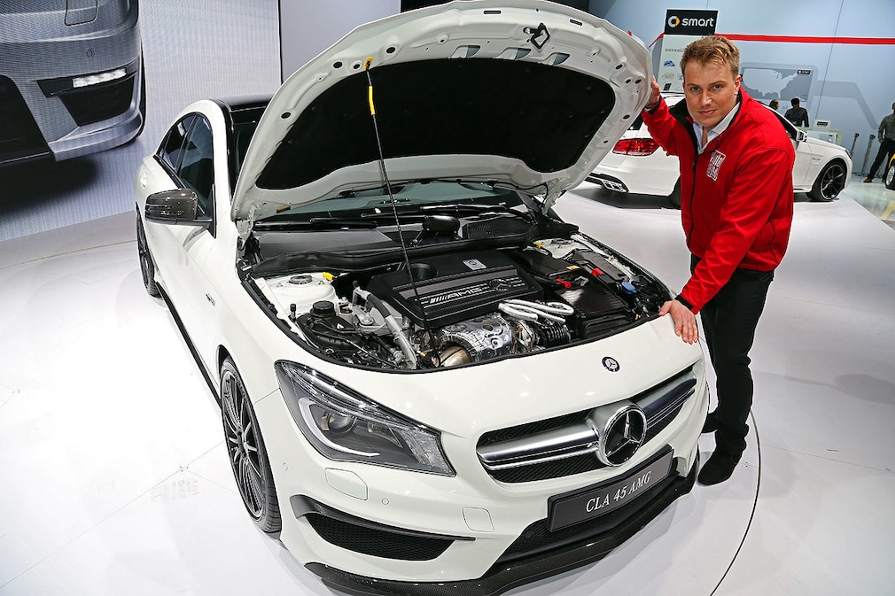 Sitzprobe Mercedes CLA45 AMG