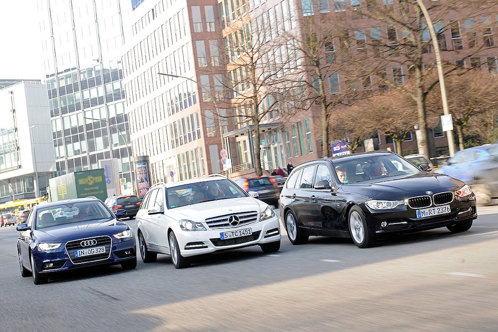 Audi A4 Avant BMW 3er Touring Mercedes C-Klasse T-Modell