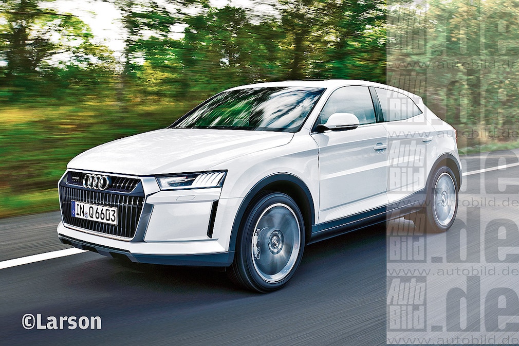 Audi Q6 Illustration