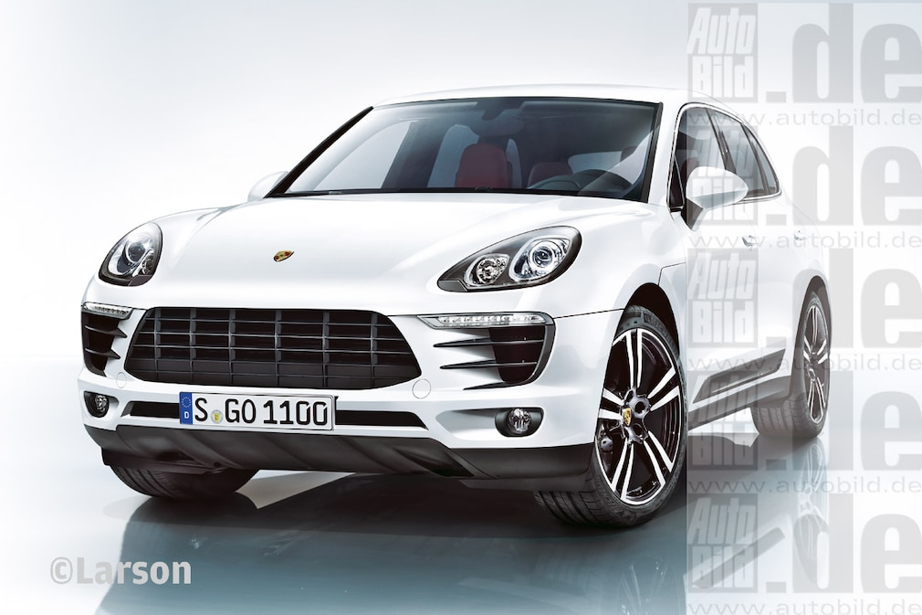 Porsche Macan Illustration