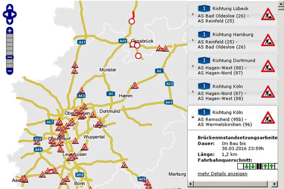 Baustellengrafik der BASt