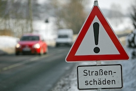 Straßenschäden