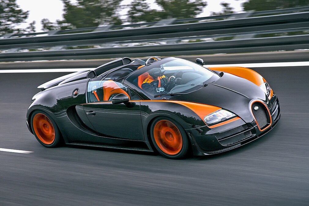 Bugatti 16.4 Veyron Grand Sport Vitesse World Record Car