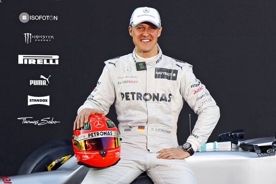 Michael Schumacher Präsentation AMG F1