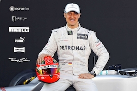 Michael Schumacher Präsentation AMG F1