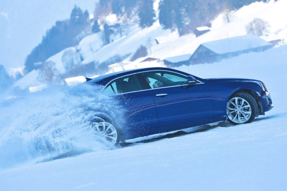 Cadillac Winter Drive Event
