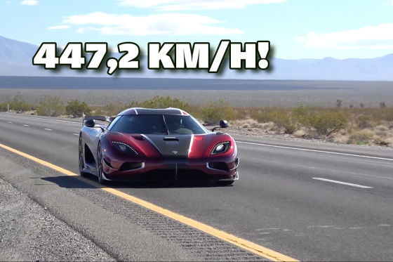 Geschwindigkeitsrekord: Hennessey Venom GT