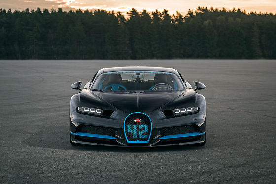 Geschwindigkeitsrekord: Bugatti Chiron