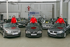 Saab 9-3 1.8t Linear, Volvo C70 2.4 T, VW Eos 2.0 TDI