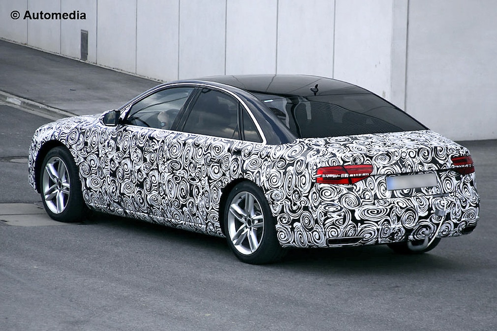Erlkönig Audi A8 Facelift