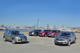 Fünf Kompakt-SUVs im Vergleich