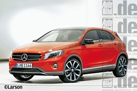 Mercedes X Cross Illustration