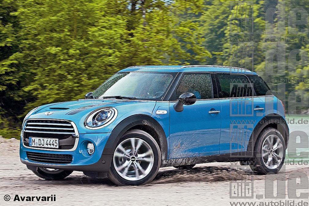 Mini Countryman Illustration