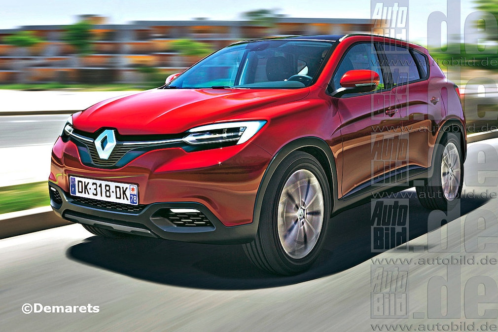 Renault Crossover Illustration