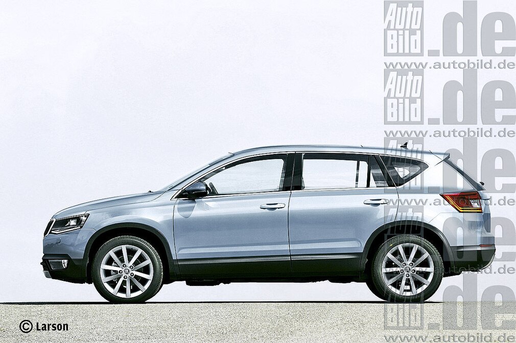 Skoda Snowman Illustration