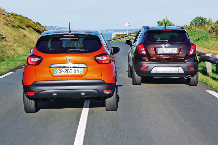 Vergleich Renault Captur Vs Opel Mokka Bilder Autobild De