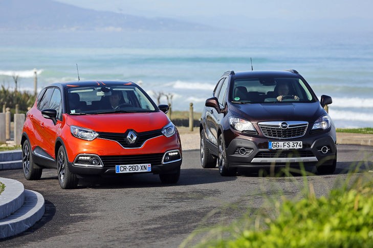 Opel Mokka Renault Captur
