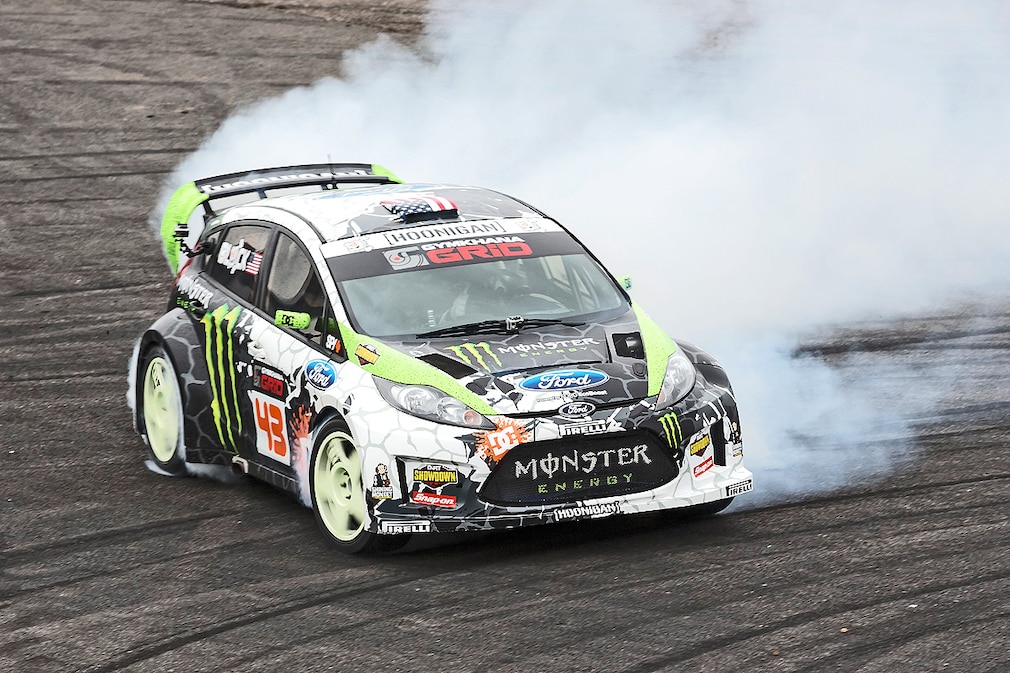 Ken Block Ford fiesta Gymkhana