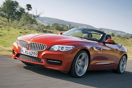 BMW Z4 Roadster Facelift Front fahrend
