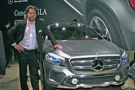 Boris Pieritz mit Mercedes GLA