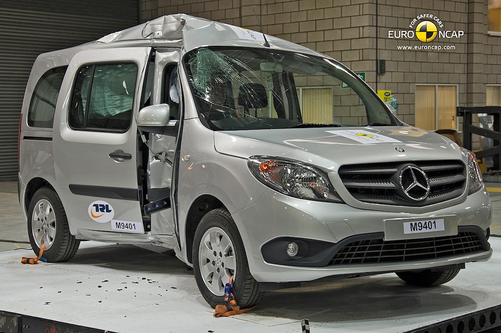 Euro NCAP Crashtest Mercedes Citan