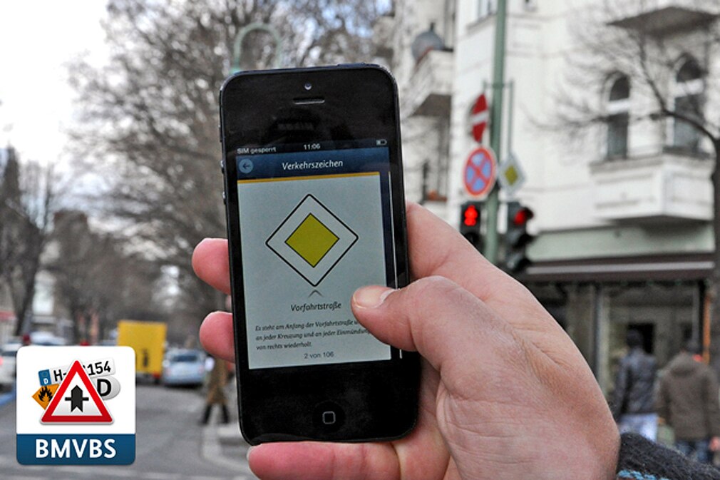App vom Bundesverkehrsministerium App vom Bundesverkehrsministerium
