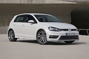 VW Golf VII Seitenansicht R-Line Paket