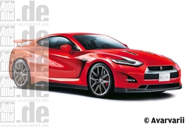 Nissan GT-R Illustration