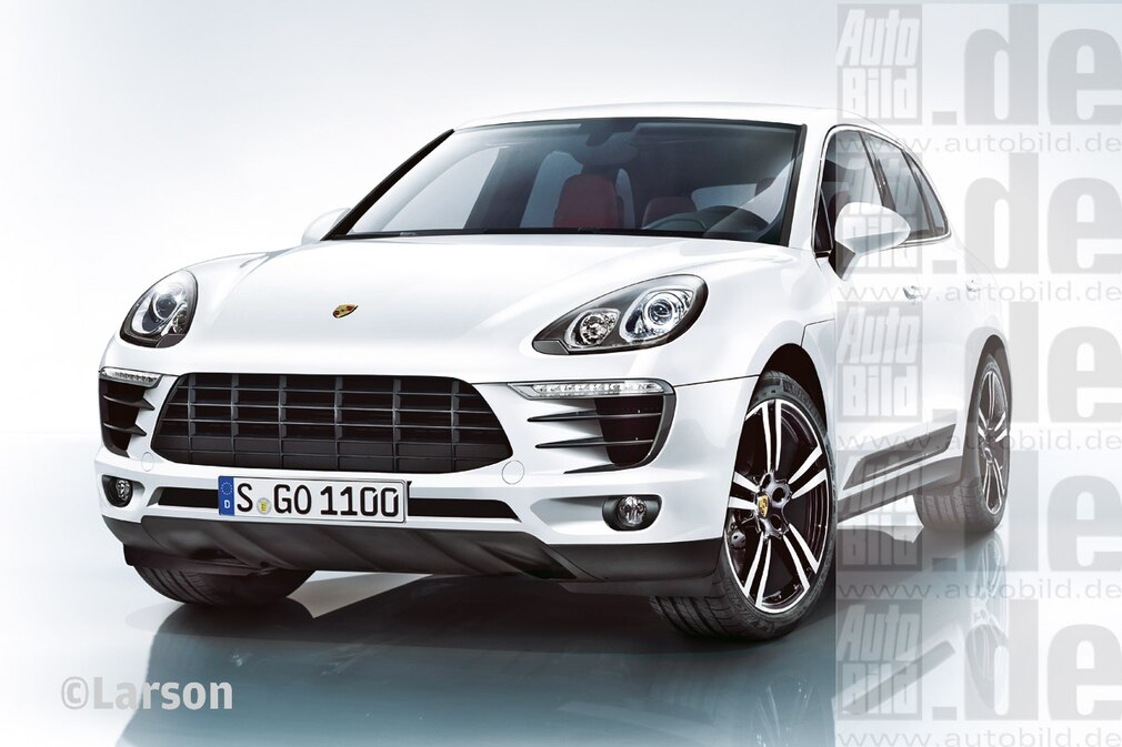 Porsche Macan Illustration