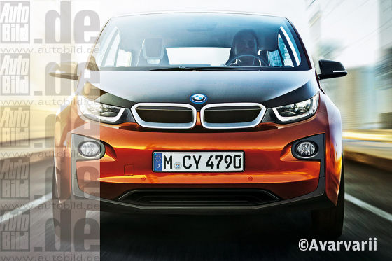 BMW i3 Illustration