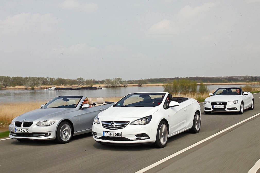 BMW 3er, Opel Cascada, Audi A5