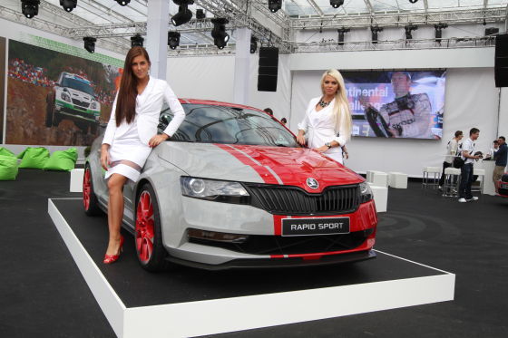 Skoda Rapid Sport Concept Frontansicht