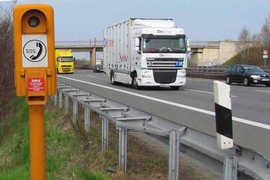 Notrufsäulen an Autobahnen