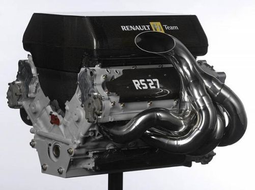 Die Renault-RS27-Motoren müssen in Barcelona nicht viel Vollast ertragen