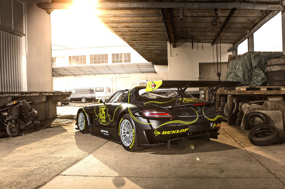 24h-Rennen_Mercedes-Benz SLS AMG GT3_Dunlop Reifen