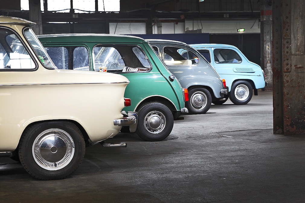 Saporpshez 965A, Fiat 600D, Innocenti Mini 850, NSU Prinz 4L