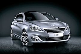 Der neue Peugeot 308 Frontansicht