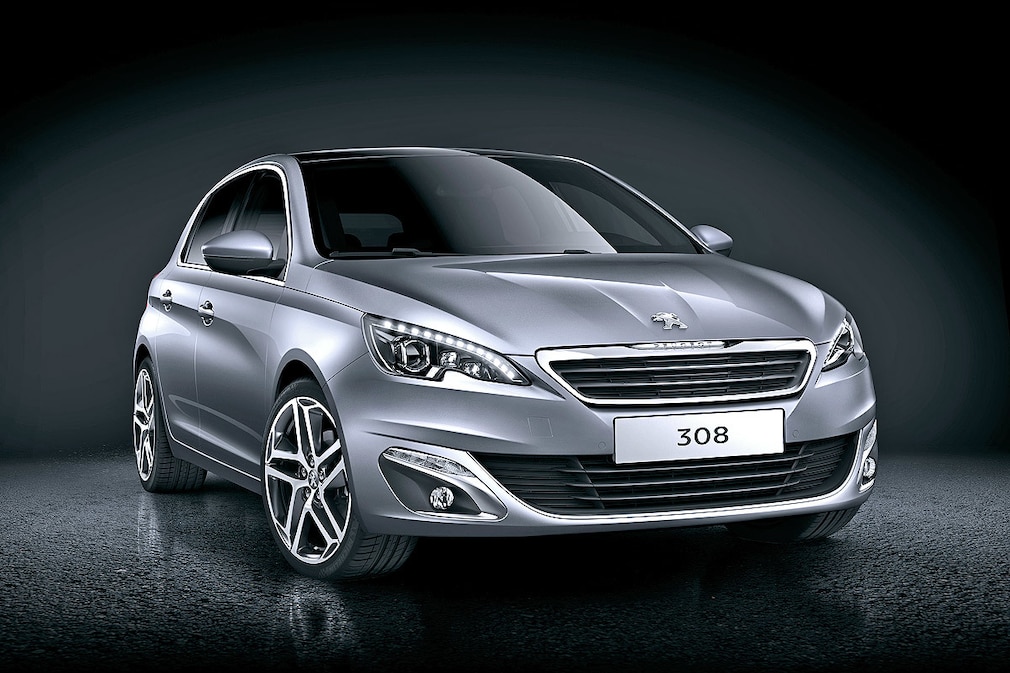 Der neue Peugeot 308 Frontansicht