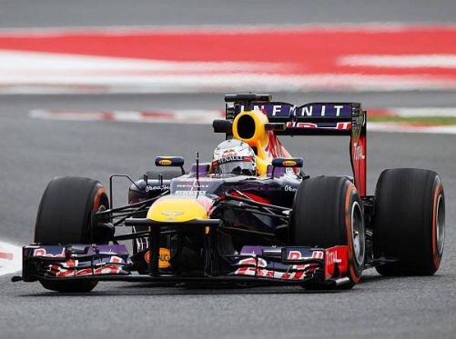 Sebastian Vettel war am Freitag knapp vor Fernando Alonso der Schnellste
