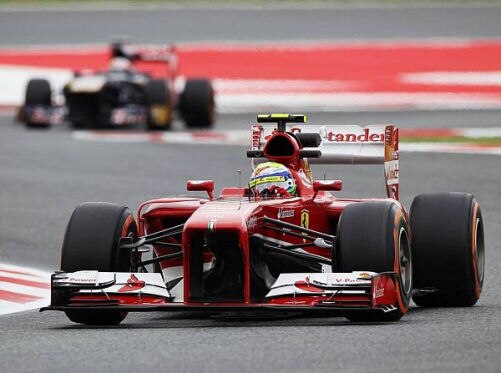 Felipe Massa hatte im letzten freien Kräftemessen die Nase knapp vorn