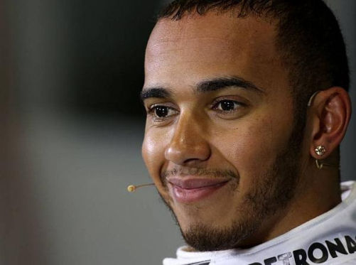 Lewis Hamilton verpasste die Bestzeit von Nico Rosberg um zweieinhalb Zehntel