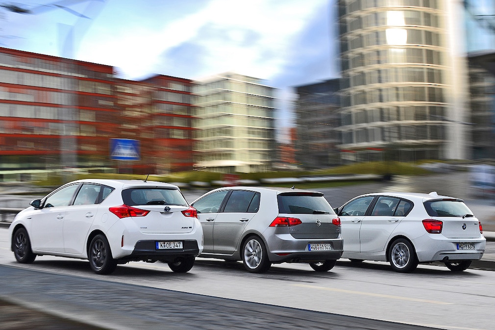 BMW 1er Toyota Auris VW Golf