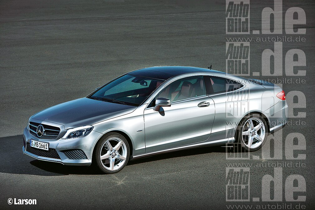 Mercedes C-KLasse Illustration