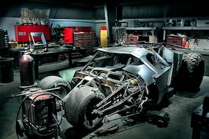 Batman Tumbler Replika Batmobil Rahmen