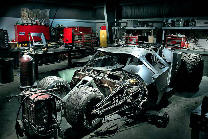 Batman Tumbler Replika Batmobil Rahmen