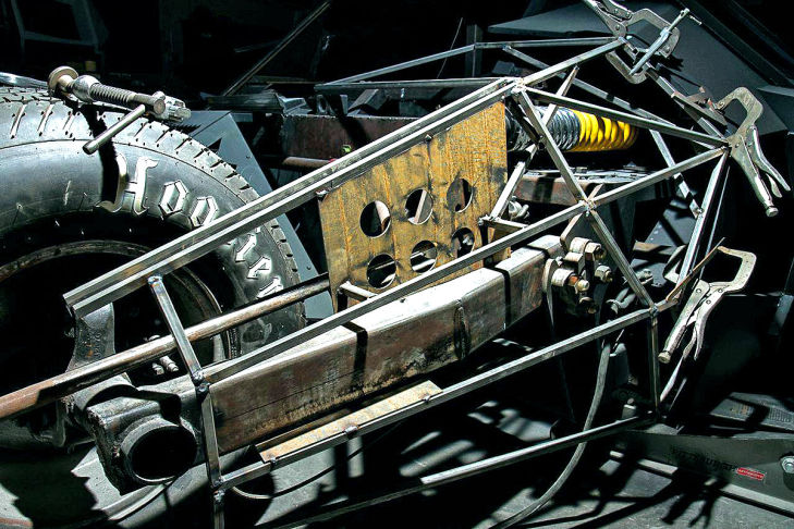 Batman Tumbler Replika Batmobil Straße