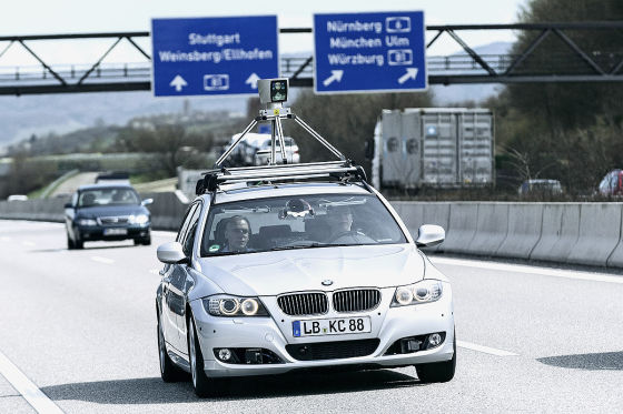 Bosch testet selbstfahrenden 3er-BMW