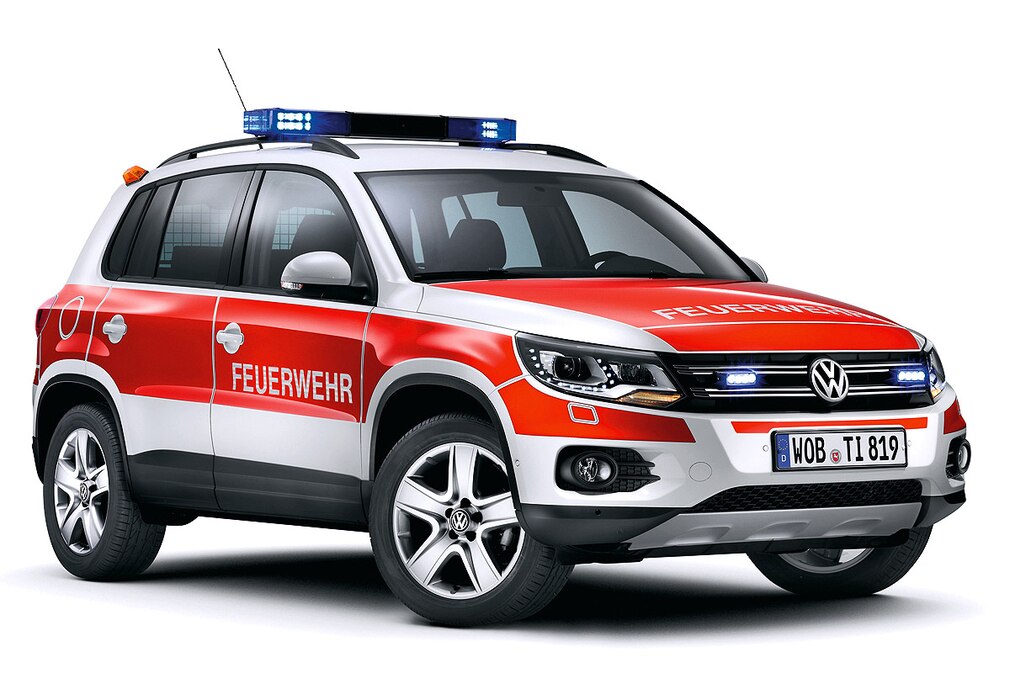 VW Tiguan als Feuerwehreinsatzfahrzeug
