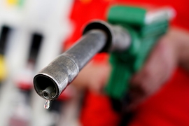 Gas pump nozzle