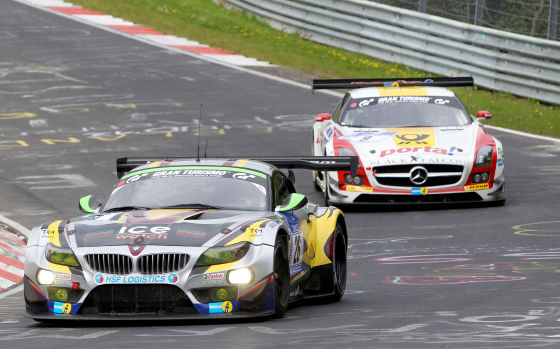 BMW Sports Trophy Team Marc VDS im BMW Z4 beim 24h-Rennen am Nürburgring 2013